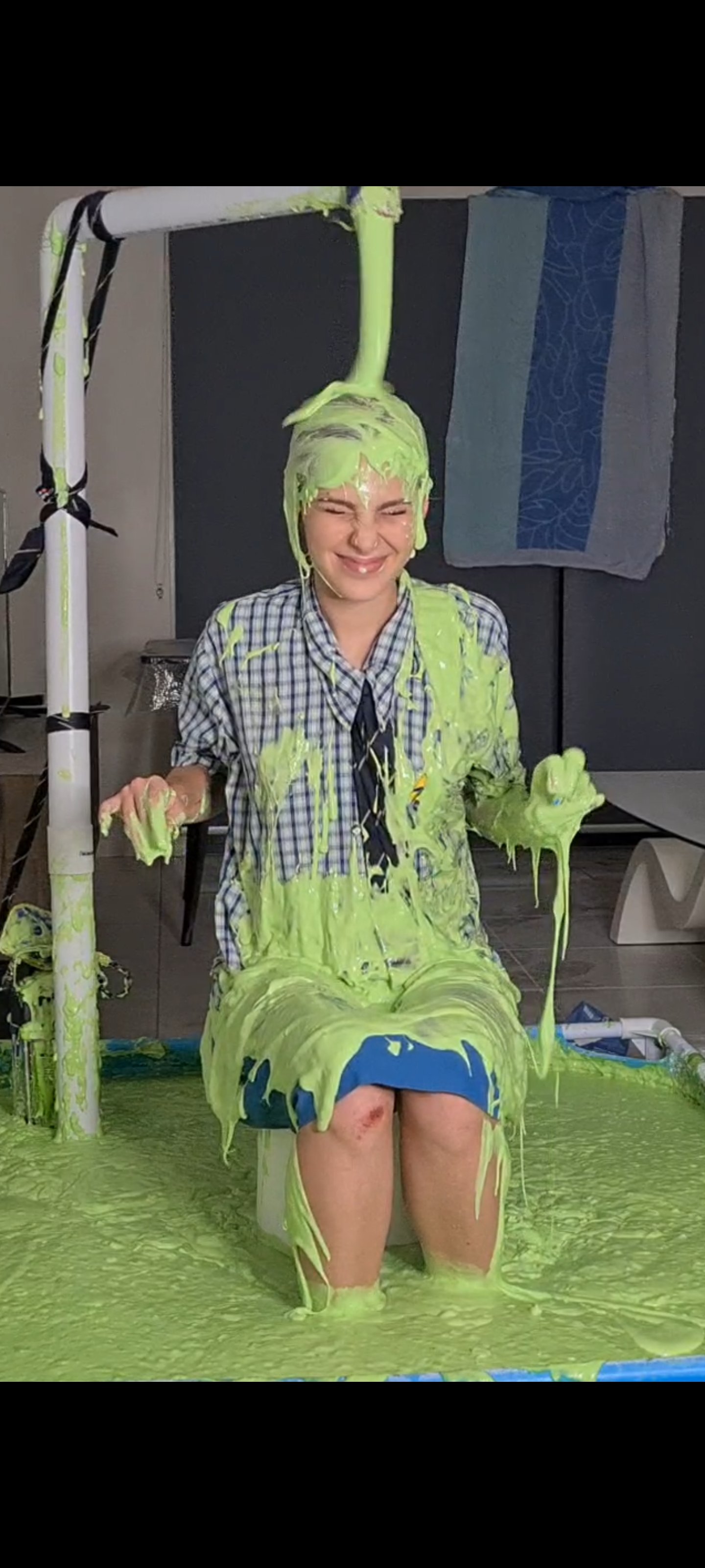 School Girl Sharni Gets Slimed: - UMD